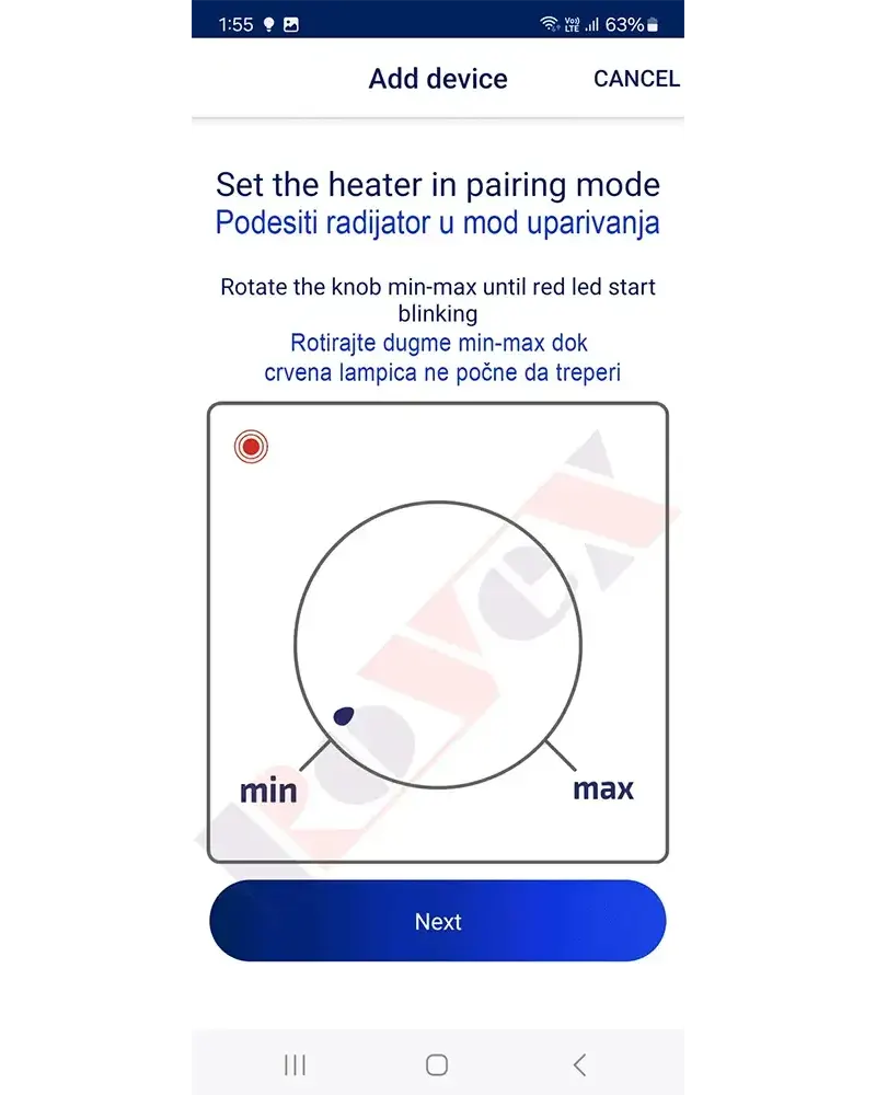 Kako povezati BT ADAX ECO KBT- panelni radijatori Rovex